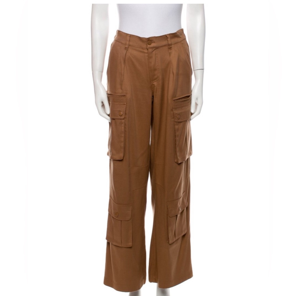 Alice + Olivia Tan Trousers